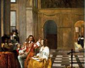 皮特尔 德 胡格 : Company Making Music